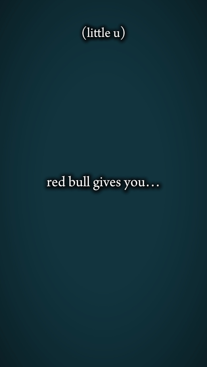 red bull gives you