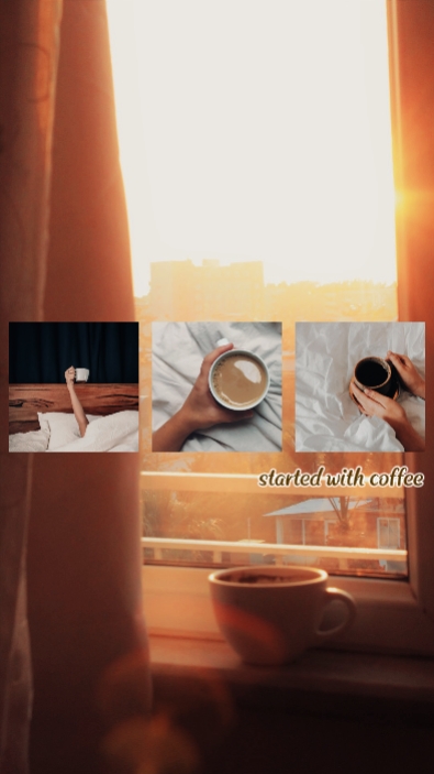 started with coffee