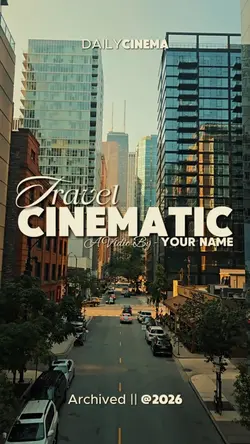 Travel cinematic