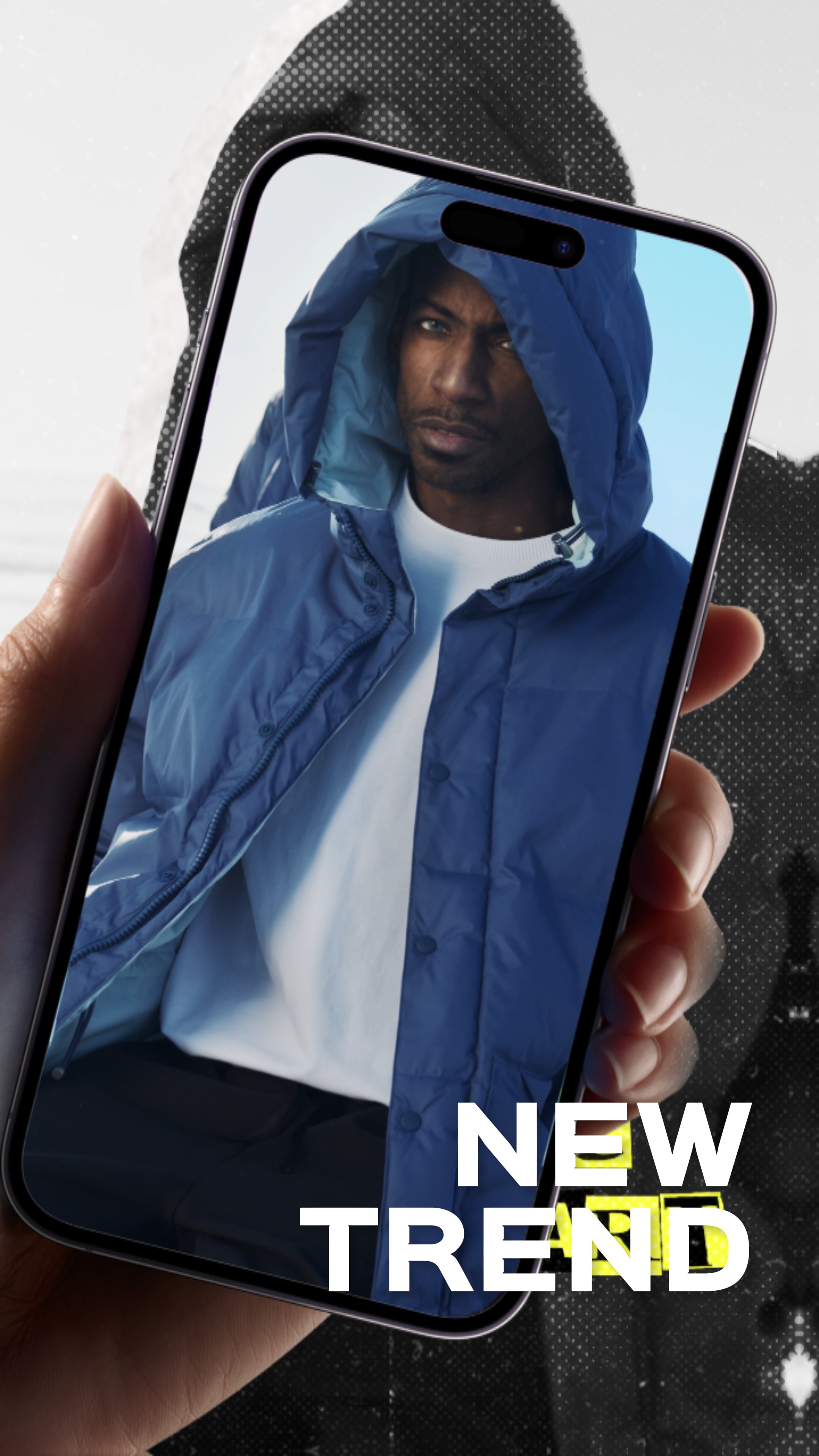Affichage des produits vestimentaires UI Recreation Style TikTok