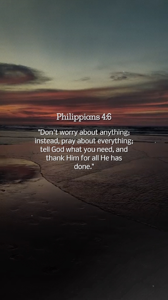Philippians 4:6