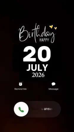 Hbd 20 July 2026 