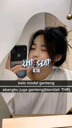 kalo modal ganteng