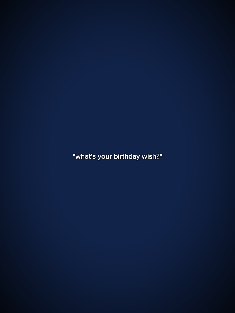 birthday wish