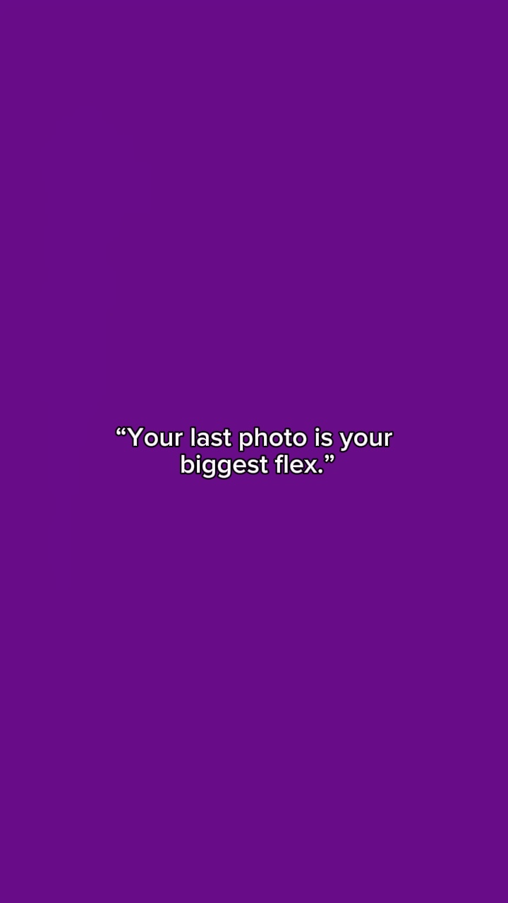 your last photo…