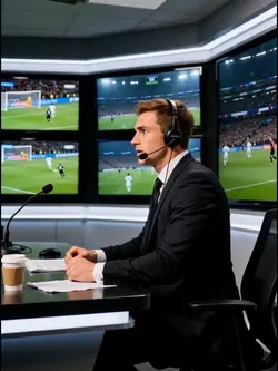 Commentator Desk