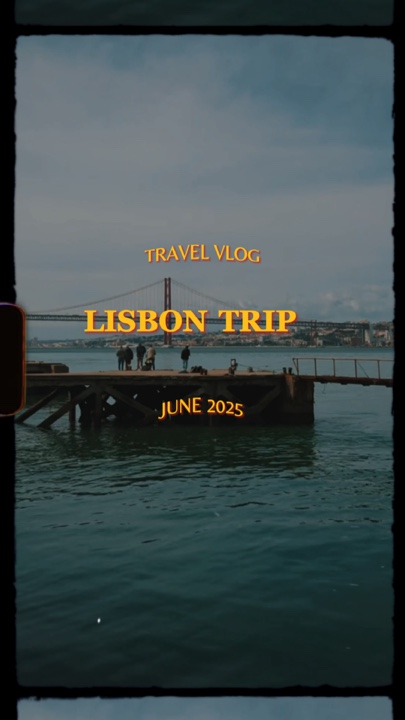 Vlog de Lisbonne