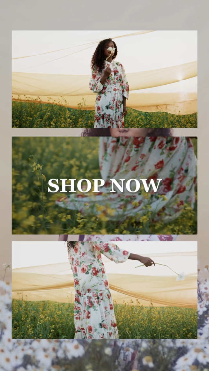 Promoção de roupas femininas Multi-Gallery TikTok Style