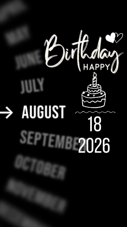 BDAY SON 18 AUGUST 