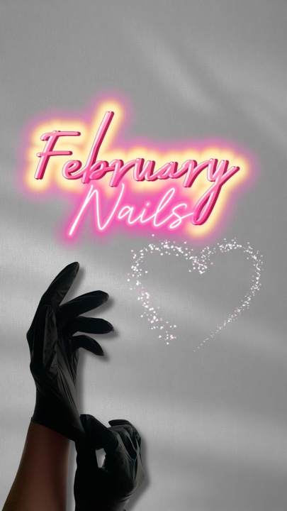 Uñas de febrero HD