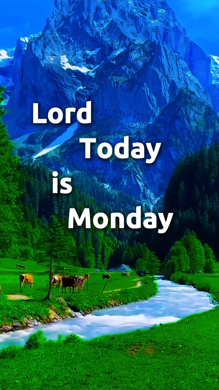 Oración del lunes 
