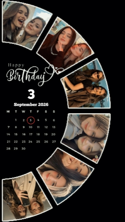 Birthday 3 September