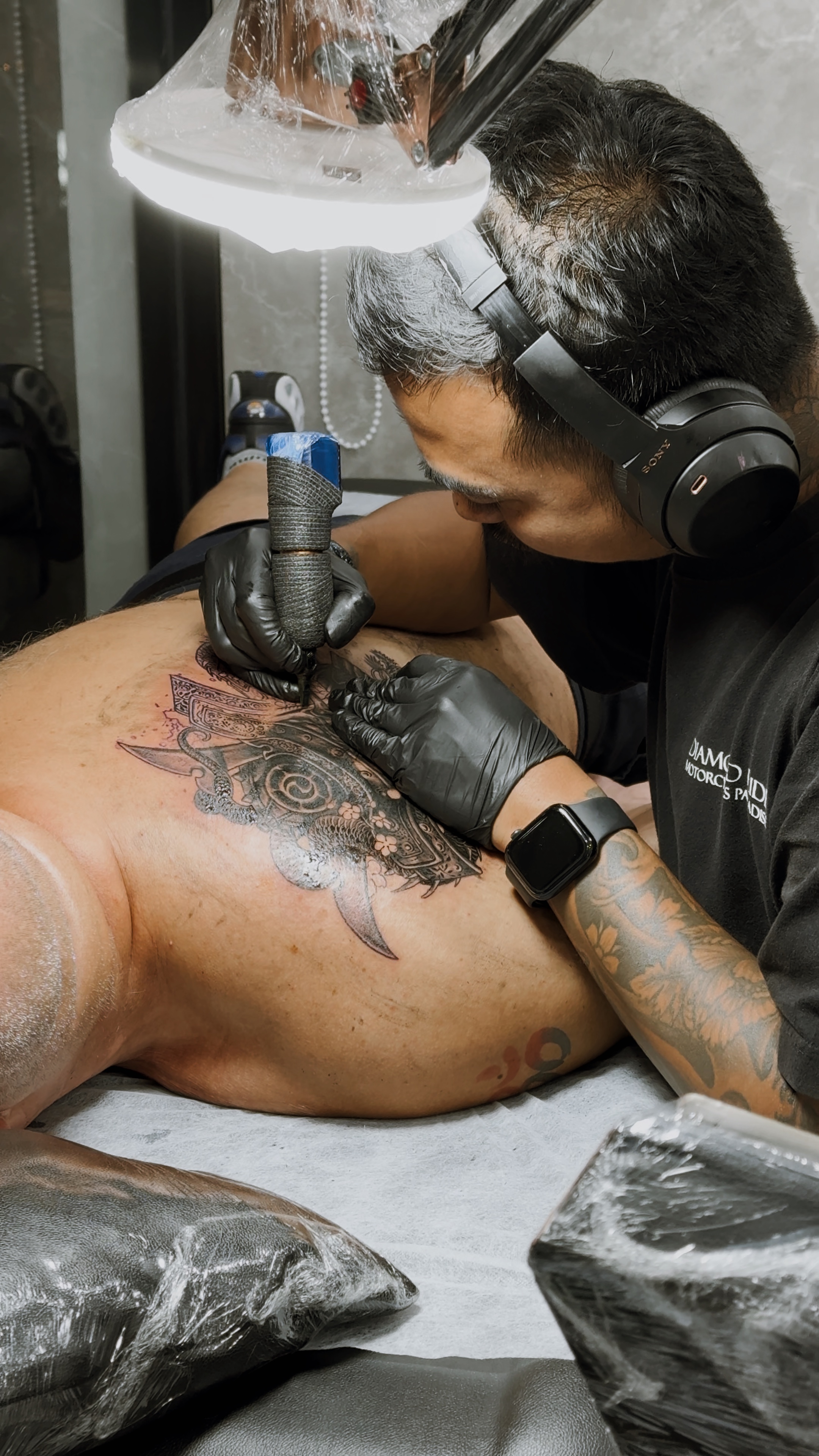 Vibraciones de tatuaje 