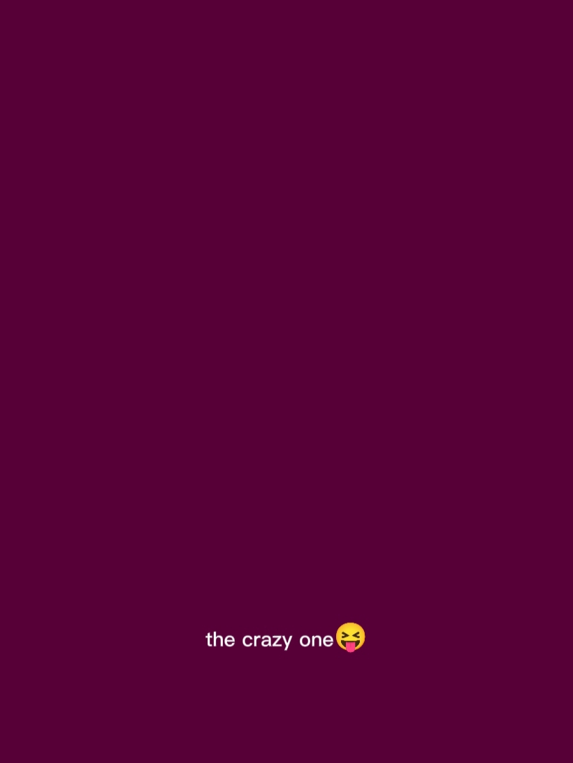 the crazy one 