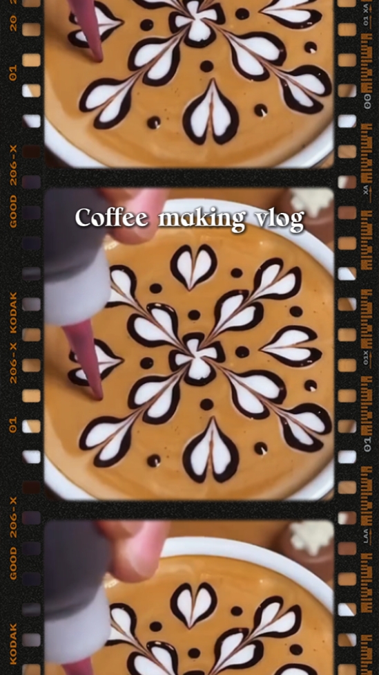 Coffee making vlog
