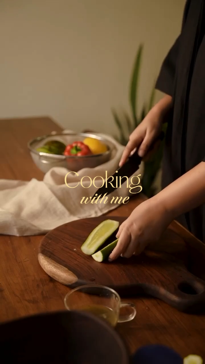 Cooking with me