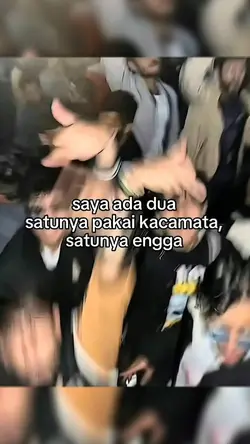 saya ada dua satunya