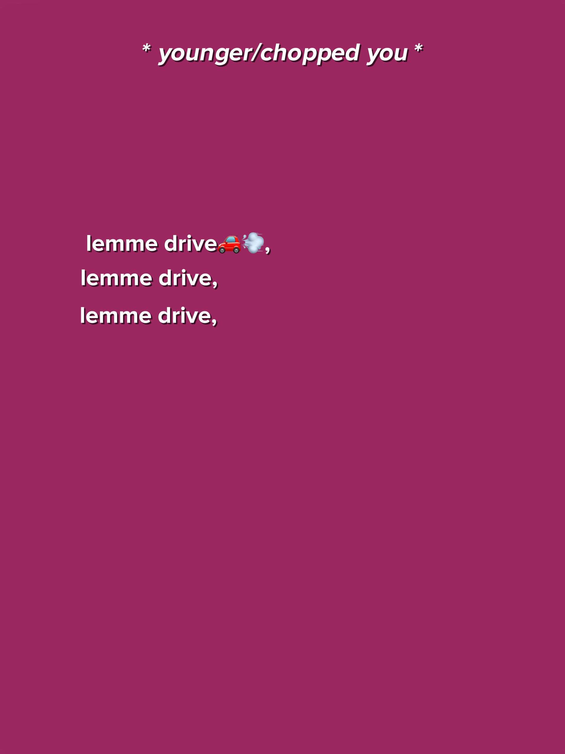 Lemme Drive