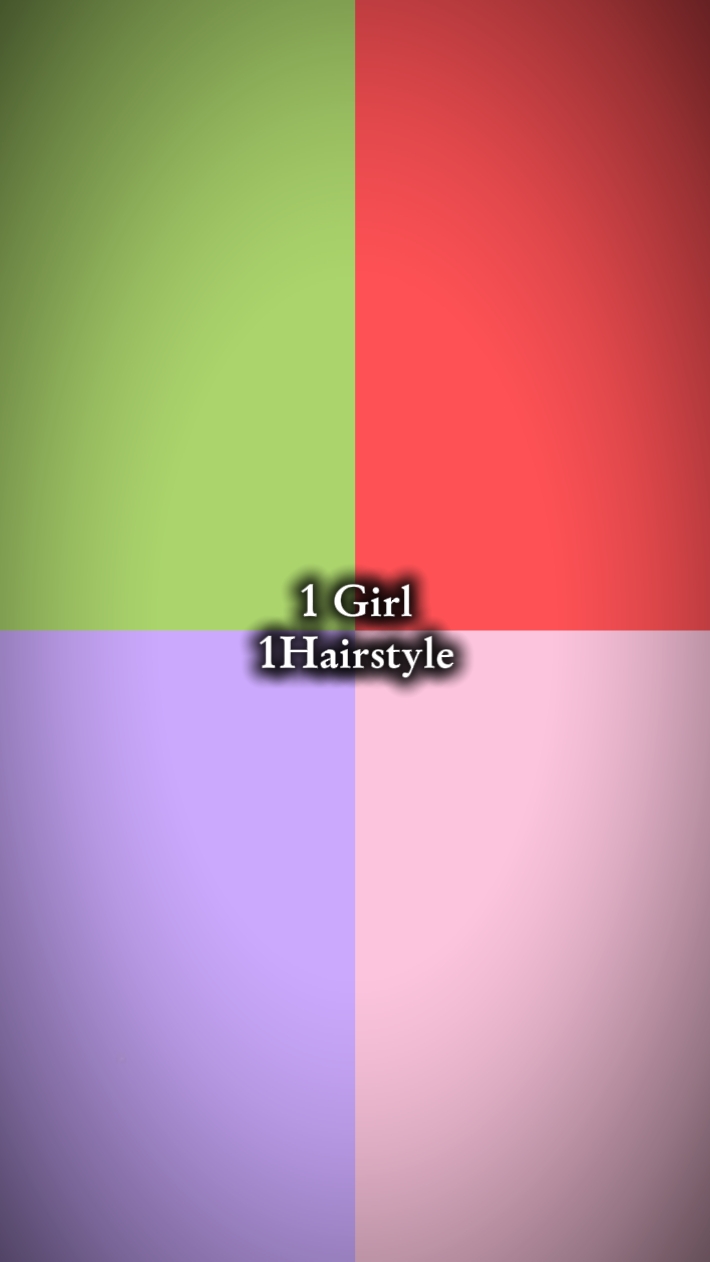 1girl4hairstyle 