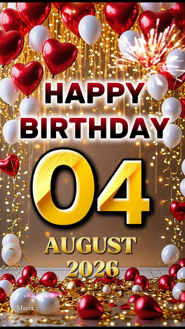 Birthday 04 August 
