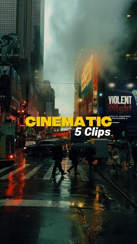 5 Clips Cinematic