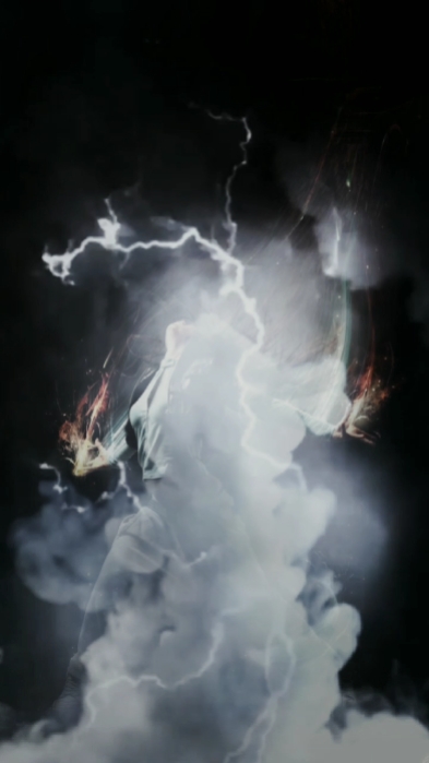 Lighting smoke keren
