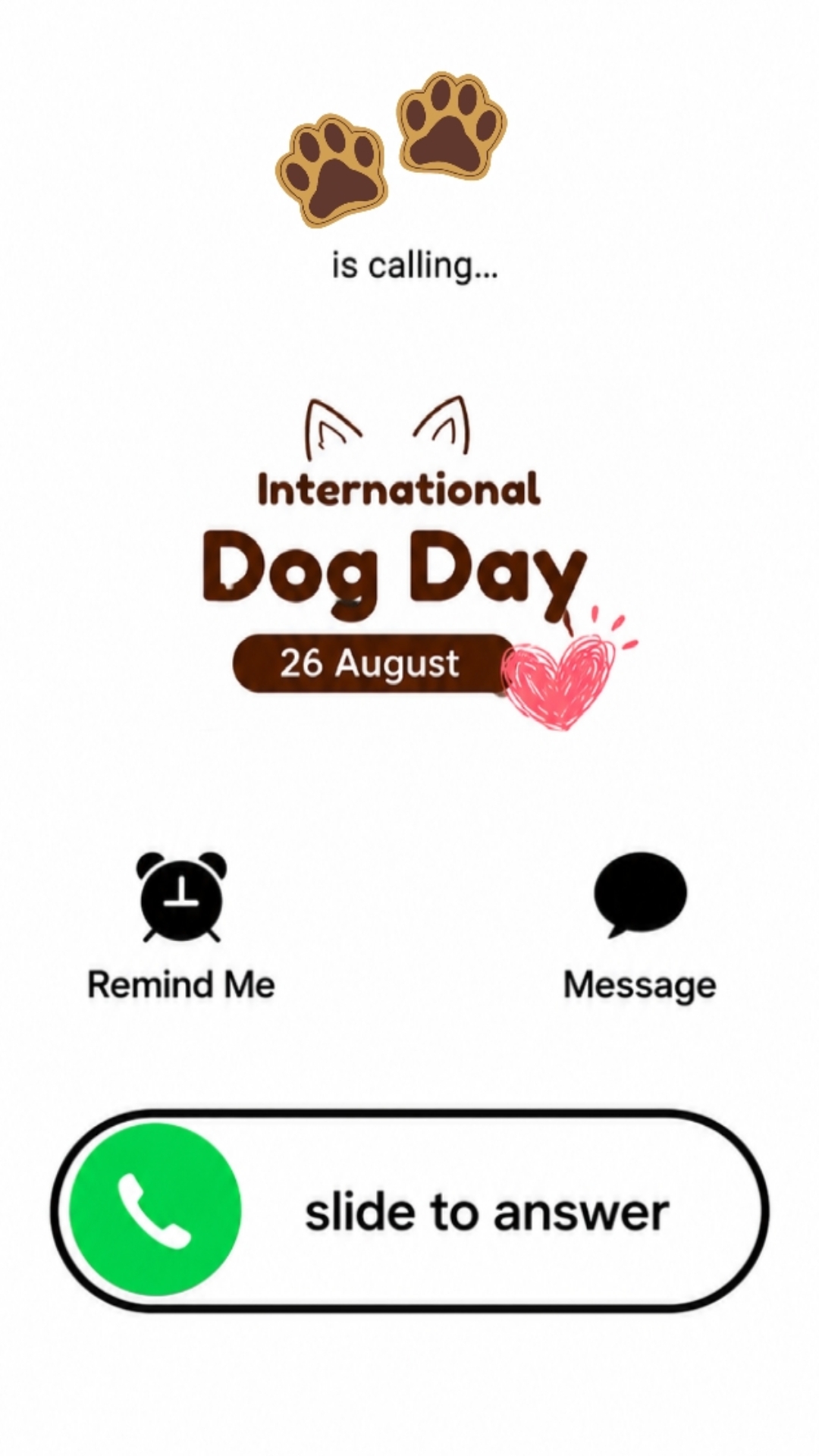 DOG DAY CALL