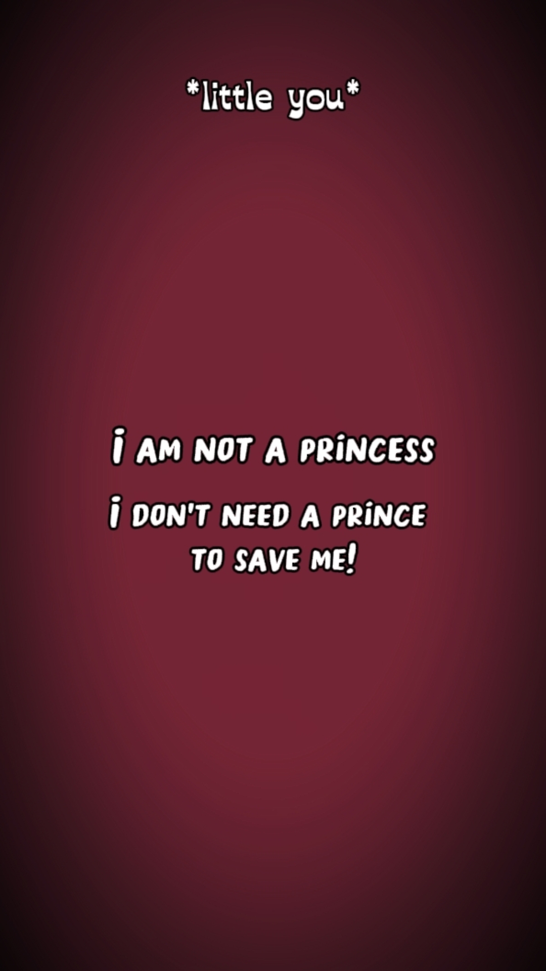 Je ne suis pas une princesse 