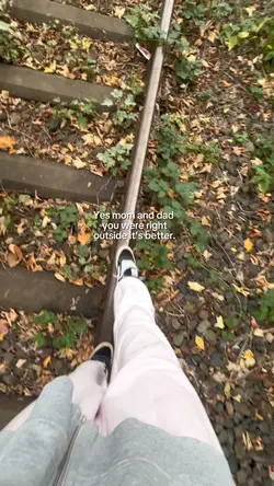 Outside it’s better 