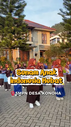 Template senam anak