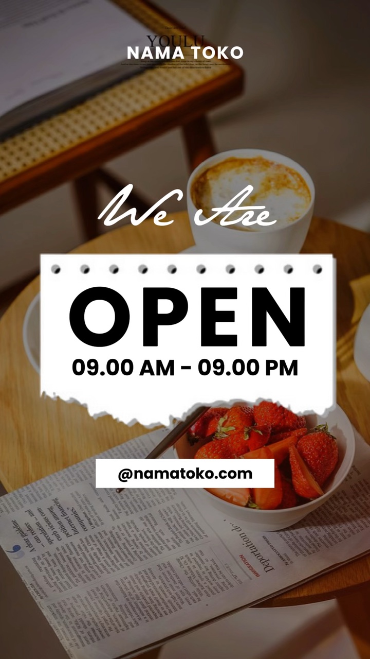 story : we are open
