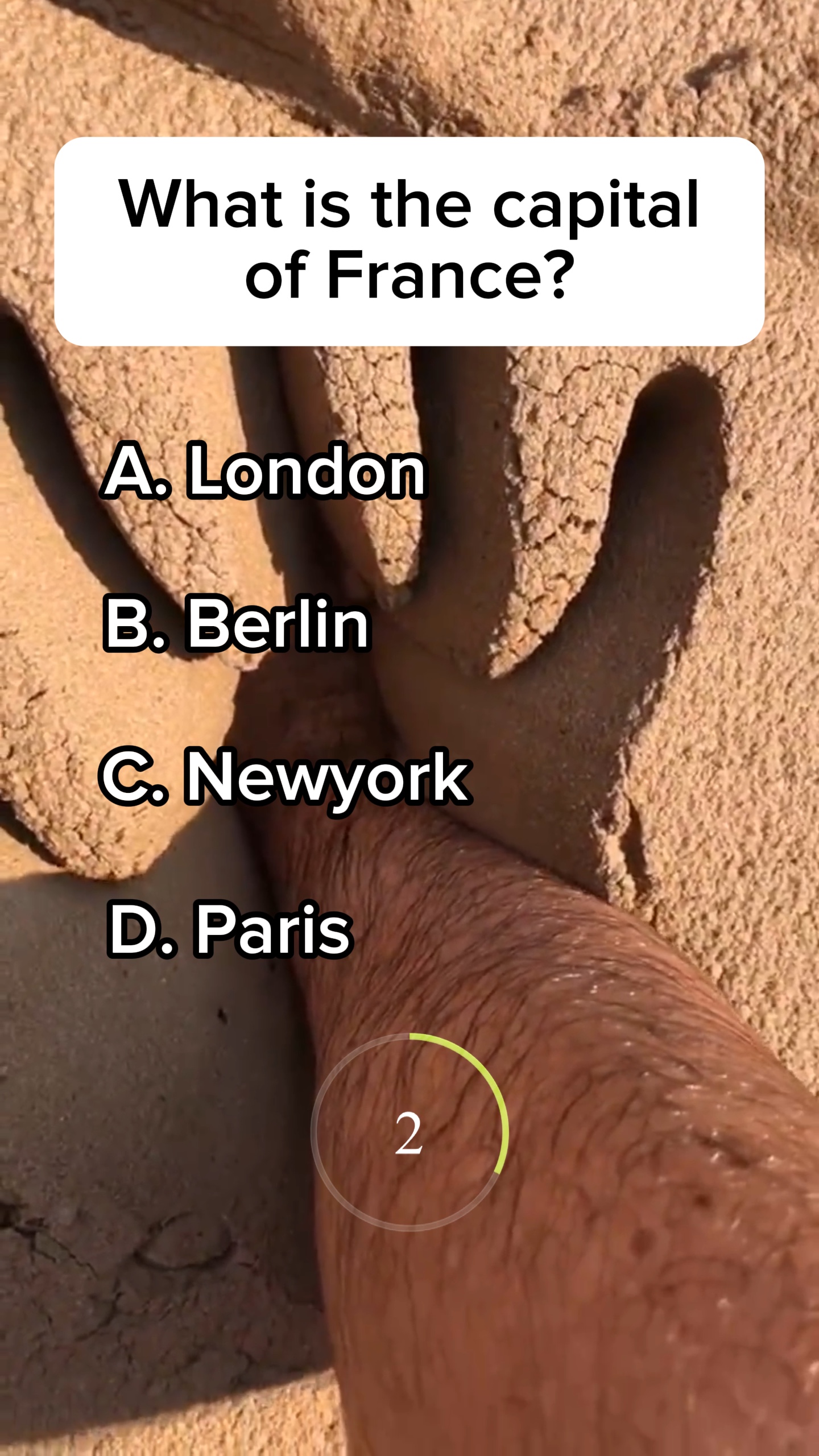 Quiz/trivia/riddle