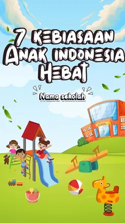 7 kebiasaan paud tk