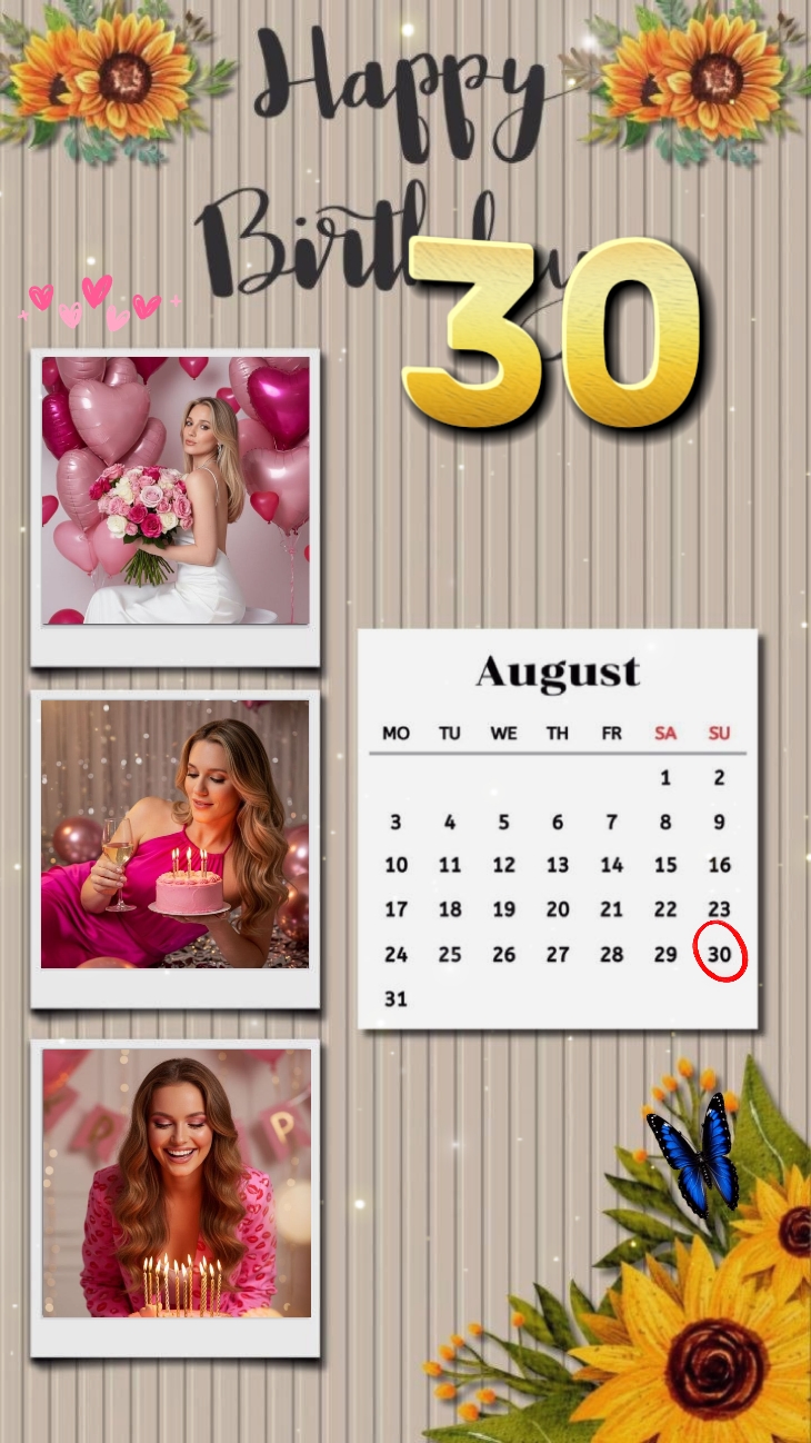 HBD 30 Agustus 2026