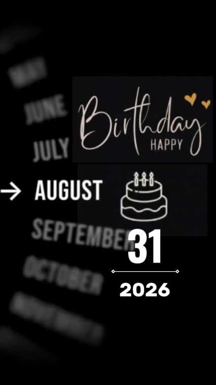 BIRTHDAY MY LOVE 31