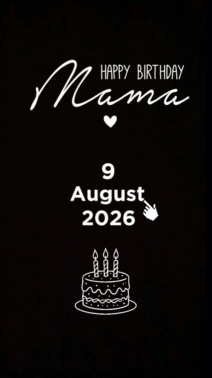 HBD 9 Agustus 
