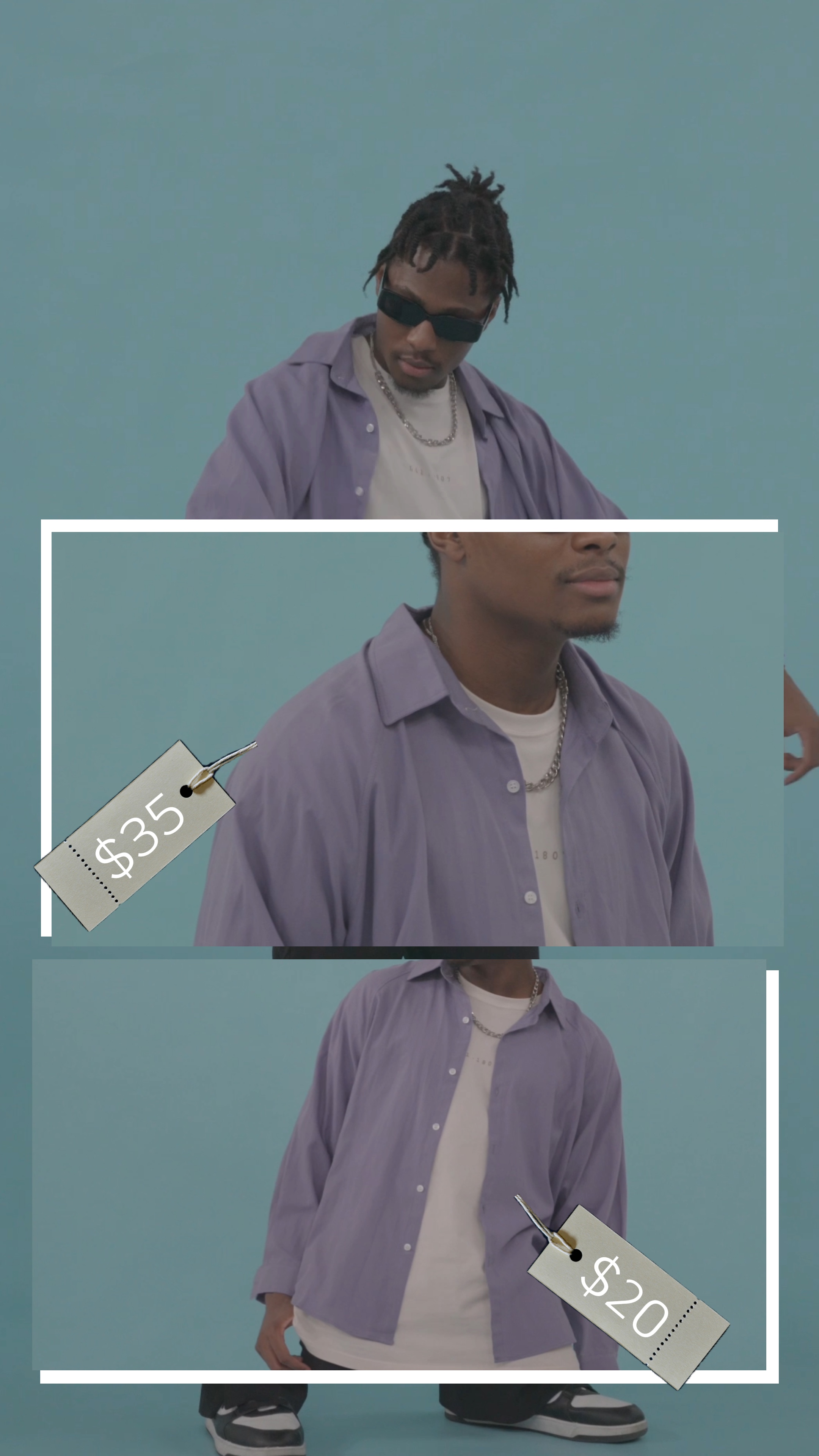 Publicidad en video del Día del Padre, adecuada para la industria de la ropa, estilo de moda