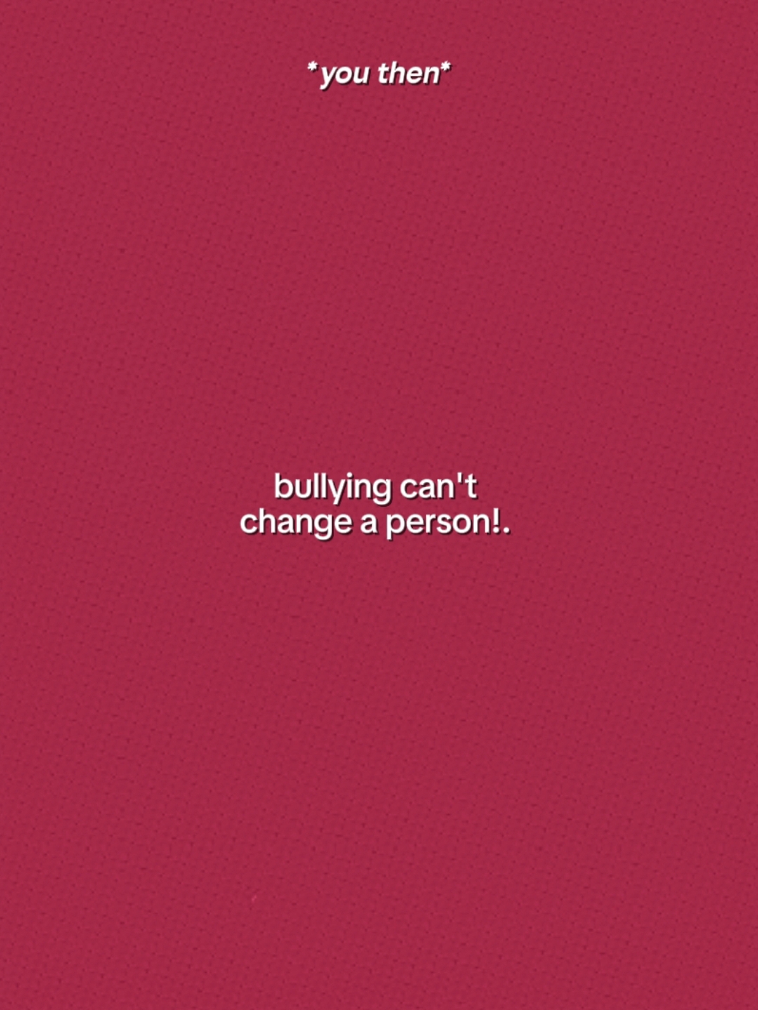 Bullying Chang You