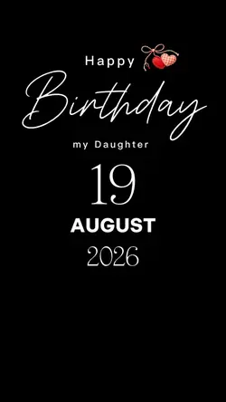 Birthday my daughter