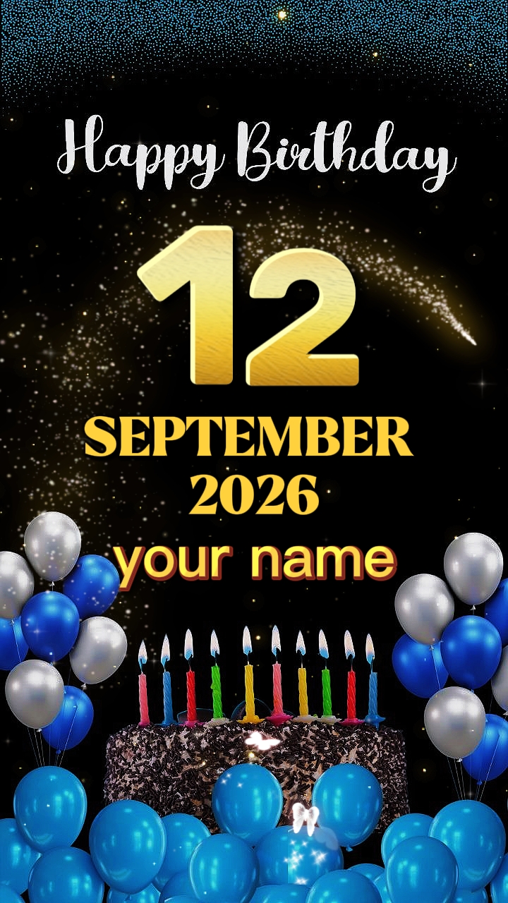 HBD 12 September2026