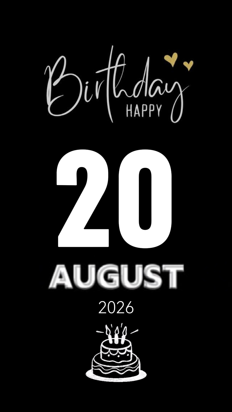 Anniversaire 20 août 