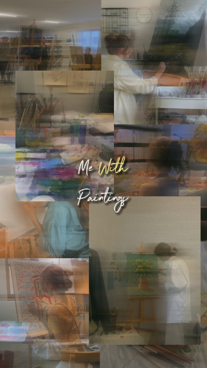 me with paintings