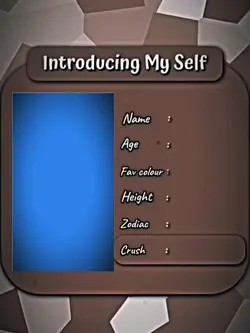 introducing my self