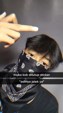 muka kok ditutup