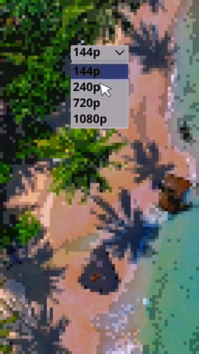 144p to 1080p TREND