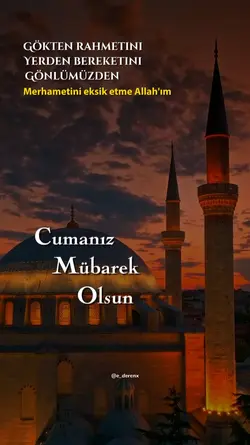cuma şablonu 