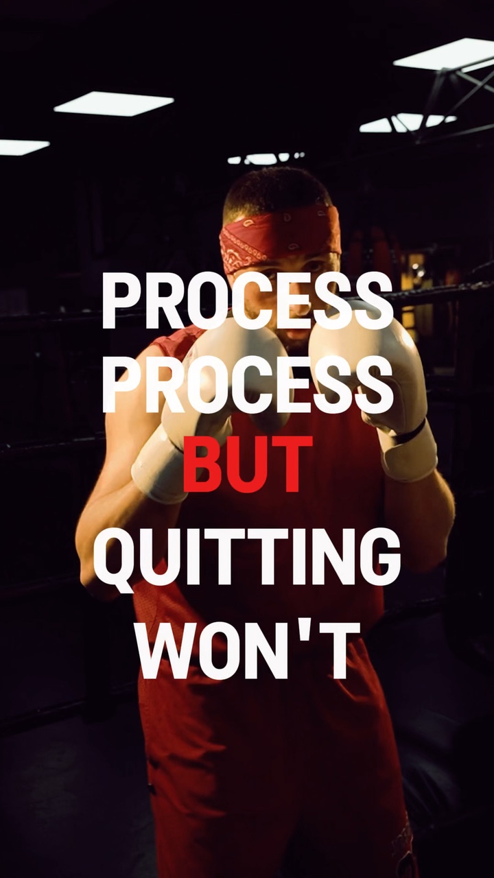 Kinetic Typography Gym Motivation IG Reel