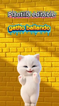 gatito bailando 