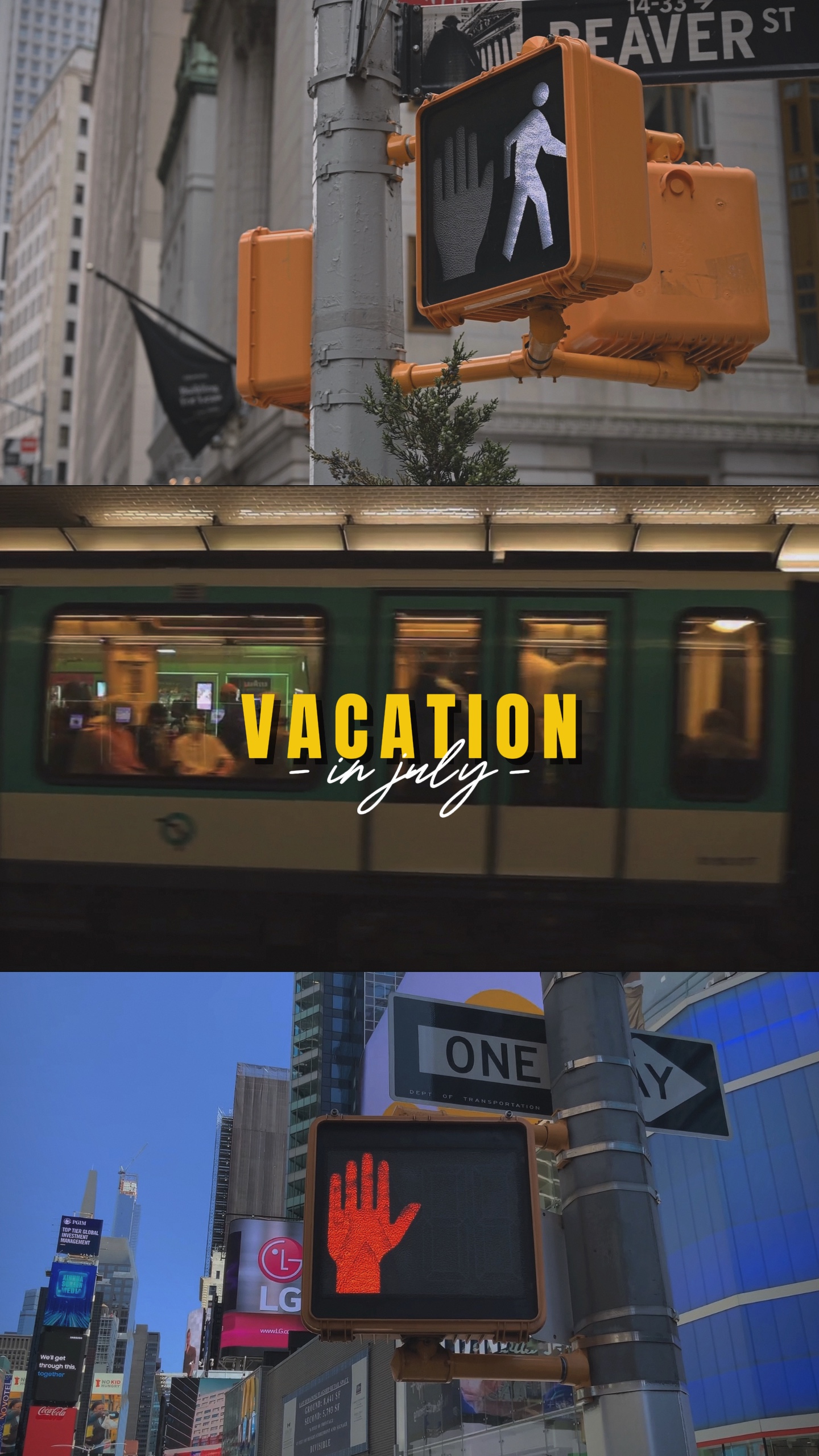 vacation in july