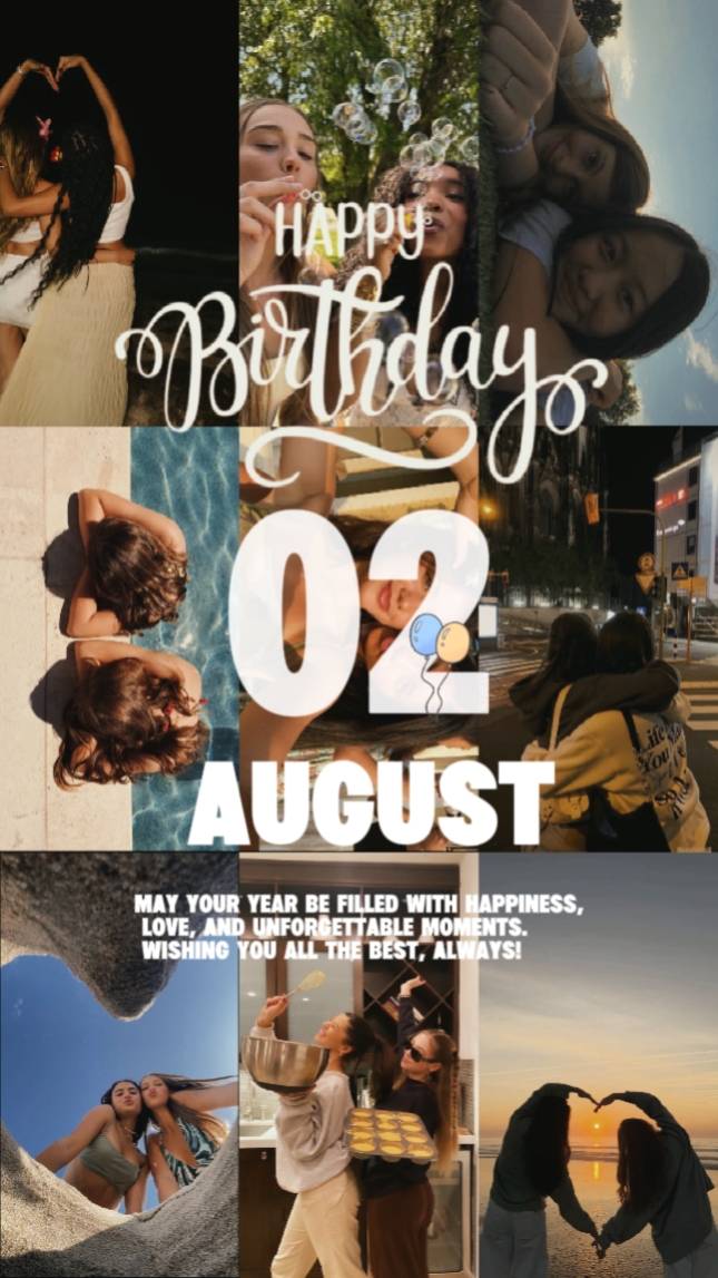 Aniversário 2 de agosto 